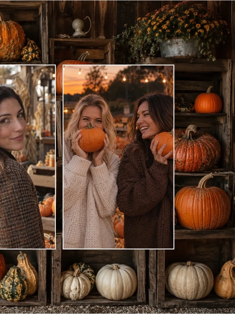 Autumn Outtakes template, slide 4 of 5