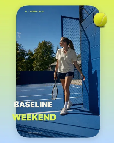 Baseline Weekend template cover