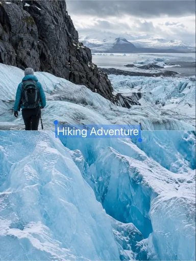 Glacier Journal template cover
