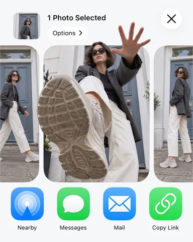 Share the Look template cover