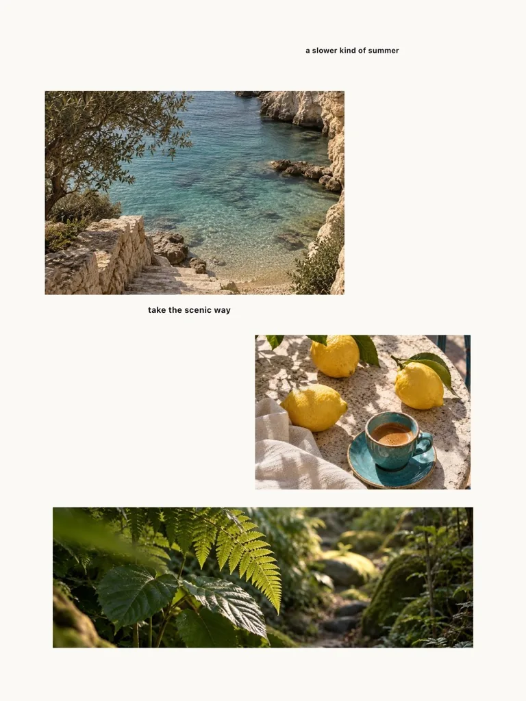 Small Bright Things template, slide 5 of 5