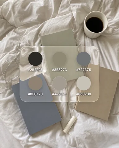 Soft Palette Study template cover